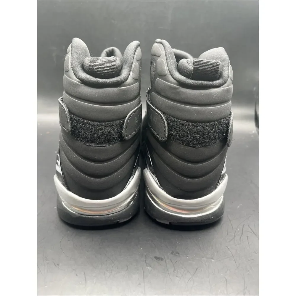 Jordan 8 Retro Chrome Black Silver 305381-003 2015 NWOB SZ US 8.5